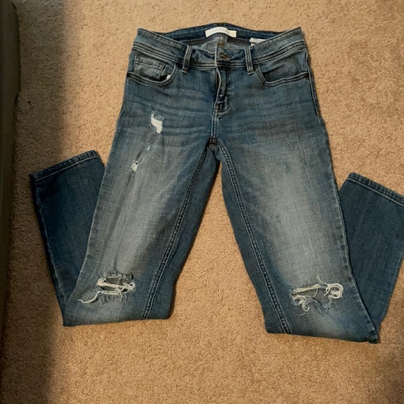Eunina jeans size1 distressed - Picture 1 of 3